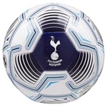 Tottenham Hotspur F.C. Football Soccer Ball for Adults Teenagers Kids Training Football Size 3, 4 or 5 Spurs Merchandise (White/Navy, Size 4)