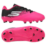 Skechers Razor Fg - Svart/rosa Barn - Gräs (Fg), storlek 27½