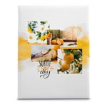 Hama Album photo pour photos (10 x 15 cm, 100 pages, 19 x 25 cm, citrons)