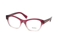 Miu Miu MU 08TV 04T1O1, including lenses, BUTTERFLY Glasses, FEMALE