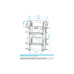 PROLYTE CT-Tårn Sleeveblock C52T-010 4-Veis, Alu, U/Koblinger, 100/52V