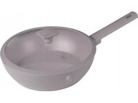 Stekepanne Berlinger Haus Titanium Wok Med Lokk 28Cm Berlinger Haus Bh-8094 Taupe