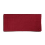 MÖVE Superwuschel Tapis de Bain 60 x 130 cm en 100% Coton, Ruby (Rouge)