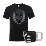 Black Panther Tee & Mug Bundle - Men's - 3XL - Black