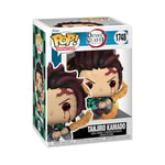 Funko Pop! Animation: DS - Tanjiro Kamado - (Sun Breathing) - Demon Slayer - Figurine en Vinyle à Collectionner - Idée de Cadeau - Produits Officiels - Jouets pour Les Enfants et Adultes - Anime Fans