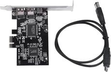 Carte PCI-Express, PCI-E PCI Express Carte contrôleur FireWire 1394a IEEE 1394 avec Câble Firewire Carte Contrôleur 800Mbps - FireWire avec IEEE 1394-1995 pour Bus Série Hautes Performances