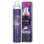 2 X Olay Anti-Wrinkle Booster Firm & Lift 2-In-1 Day Cream &Firming Serum - 50ml