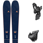 DYNASTAR Pack ski Dynastar E-cross 88 25 + Fixations Femme Bleu / Orange taille 175 2025