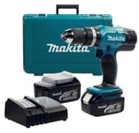 Makita DHP453RFE Perceuse à percussion Batterie 18V LXT 13mm 42 Nm 2x3,0AhmAKPAC