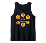 My Book Moods – Cute Book Lover & Novel Reader Quote Tank Top