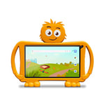 Logicom Tablette Éducative Tactile pour Enfant 3-8 Ans LOGIKIDS 10 Coque Orange - Modèle 10" avec Caméra AV 5MP/AR 2MP - Apprentissage, Lecture, Jeux, Vidéos, Internet - avec Accessoires