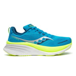 Saucony Hurricane 24 Herrskor 41 - Blå Stötdämpande Pronations-löparskor för Daglig Träning - Handla nu på Loparshop.se!