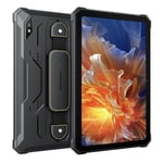 Blackview Active 8 - Tablette Robuste - Écran 10,36" - Réseau 4G - Double Sim - 6 Go RAM + 128 Go ROM - Unisoc T616 - Charge Rapide - Caméras 16MP + 13MP - Noir