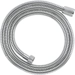 Grohe VitalioFlex Long-life bruseslange, 1,5 meter, krom