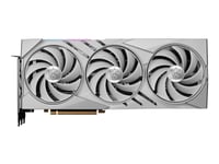 Msi Geforce Rtx 4080 Super 16Gb Gaming X Slim White - Grafikkort - Nvidia Geforce Rtx 4080 Super - 16 Gb Gddr6x - Pcie 4.0 - 2 X Hdmi, 2 X Displayport - Hvit - Boks