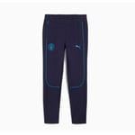 Manchester City Joggebukse Casuals - Navy/magic Blue Barn - PUMA, størrelse YL/152 cm