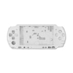 White-Game Console Shell -suojakotelo Sony PSP 3000:lle Vaihto painikkeella + ruuvisarja, koko kotelokotelo PSP 3000:lle