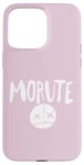 Coque pour iPhone 15 Pro Max Morute Esthétique Poupée effrayante + Adorable Horreur Goth Croix