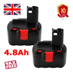 2x For Bosch 14.4V 4.8Ah Battery BAT038 BAT040 BAT140 2607335533 PSR1440 GDS GSR