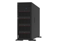 Lenovo Thinksystem St650 V3 7D7a - Server - Tower 4U - Toveis - 1 X Xeon Bronze 3408U / Inntil 1.9 Ghz - Ram 32 Gb - Sas - Hot-Swap 2.5" Brønn(Er) - Uten Hdd - Ast2600 - Gigabit Ethernet, 10 Gigabit Ethernet - Uten Os - Monitor: Ingen