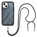 Heltäckande Skal Halsband iPhone 14 svart