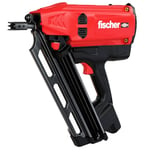 fischer 571811 FGW 90F Pro Gas Framing Nailer, Nail Gun, 2 Batteries Inc, Red & Black