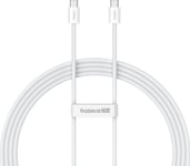 Baseus Superior Series Ll Usb-C - Usb-C 30W 480Mbps Cable 2M - White