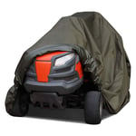 Housse de tondeuse à gazon, housse de tracteur imperméable adaptée aux plateaux jusqu'à 1500 mm, polyester Oxford 210D robuste, durable, uv, housse