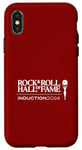 Coque pour iPhone X/XS ROCK HALL 2024 - ÉTUI DE TÉLÉPHONE CLASSE À INDUCTION