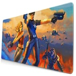 Advent Ri-Sing Mouse Pad Rectangle Non-Slip Rubber Gaming/Working Geek Mousepad Comfortable Desk Mousepad Gift 15.8x29.5 in