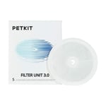 Petkit - lément Filtrant Distributeur d'Eau pour Chat et Chien, 3.0 5 pièces à Utiliser sur Les distributeurs d'Eau eversweet 2.0 & 3.0 & cybertail