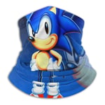 Custom made Sonic scarf face mask bandanas Dustproof windproof and UV protection