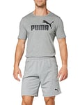 PUMA Liga Casuals Pantalon de Jogging Homme Medium Gris Heather/Puma Noir FR : S (Taille Fabricant : S)