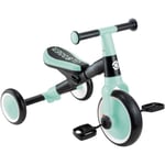 Globber - Tricycle LEARNING 2-en-1 Vert menthe