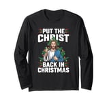 Put the Christ Back in Christmas Christian Faith Holiday Long Sleeve T-Shirt