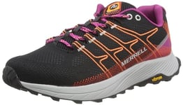 Merrell Femme Moab Flight Basket, Black Fuchsia, 42.5 EU