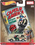 HOT WHEELS MARVEL CAPTAIN AMERICA RED SKULL MBK VAN 2/5 GJR20