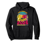 Dad-to-be LEVEL COMPLETE PAPA 2025 Gaming Vintage Pullover Hoodie