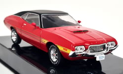 Ixo 1/43 - Ford Gran Torino Sport Red 1972 Diecast Scale Model Car