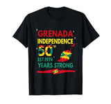 Grenada 50th Independence Day Grenadian Pride Grenada Flag T-Shirt