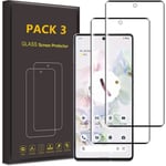 Pack-3 helt härdat glas för Google Pixel 7 Pro - E.F.CONNECTION - 9H skärmskydd - Ultratunt Transparent