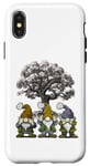 Coque pour iPhone X/XS Nain lutin enfant habitant de la forêt Fantasy Figurine de conte de fées Troll