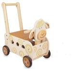 Walk & Ride Push along kids animal wooden ride on Lamb  Wagon by Bartl  rrp£70