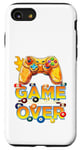 Coque pour iPhone SE (2020) / 7 / 8 Game Over Vintage Retro Jeux Vidéo Gaming