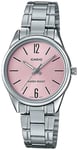 Casio LTP-V005D-4BUDF Classic Rosa/Stål Ø34 mm