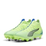 PUMA Mixte Ultra 5 Match+ FG/AG Soccer Shoe, Fizzy Apple White-Bluemazing, 39 EU