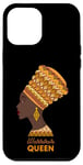 iPhone 12 Pro Max Warrior Queen Black Afro Women Black History Month Case