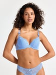 Lindex Malva push up-bh med spets