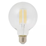 Ampoule LED globe E27 1055lm 7.8W = 75W Ø9.5cm Diall blanc chaud