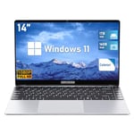 FUNYET DuetBook - Ordinateur Portable 14,1 Pouces, Windows 11 Pro, Celeron N5095 16 Go de RAM 1 to SSD, Jusqu'à 2,9 GHz IPS FHD 1920 x 1080 USB HDMI Bluetooth Convertible 180°